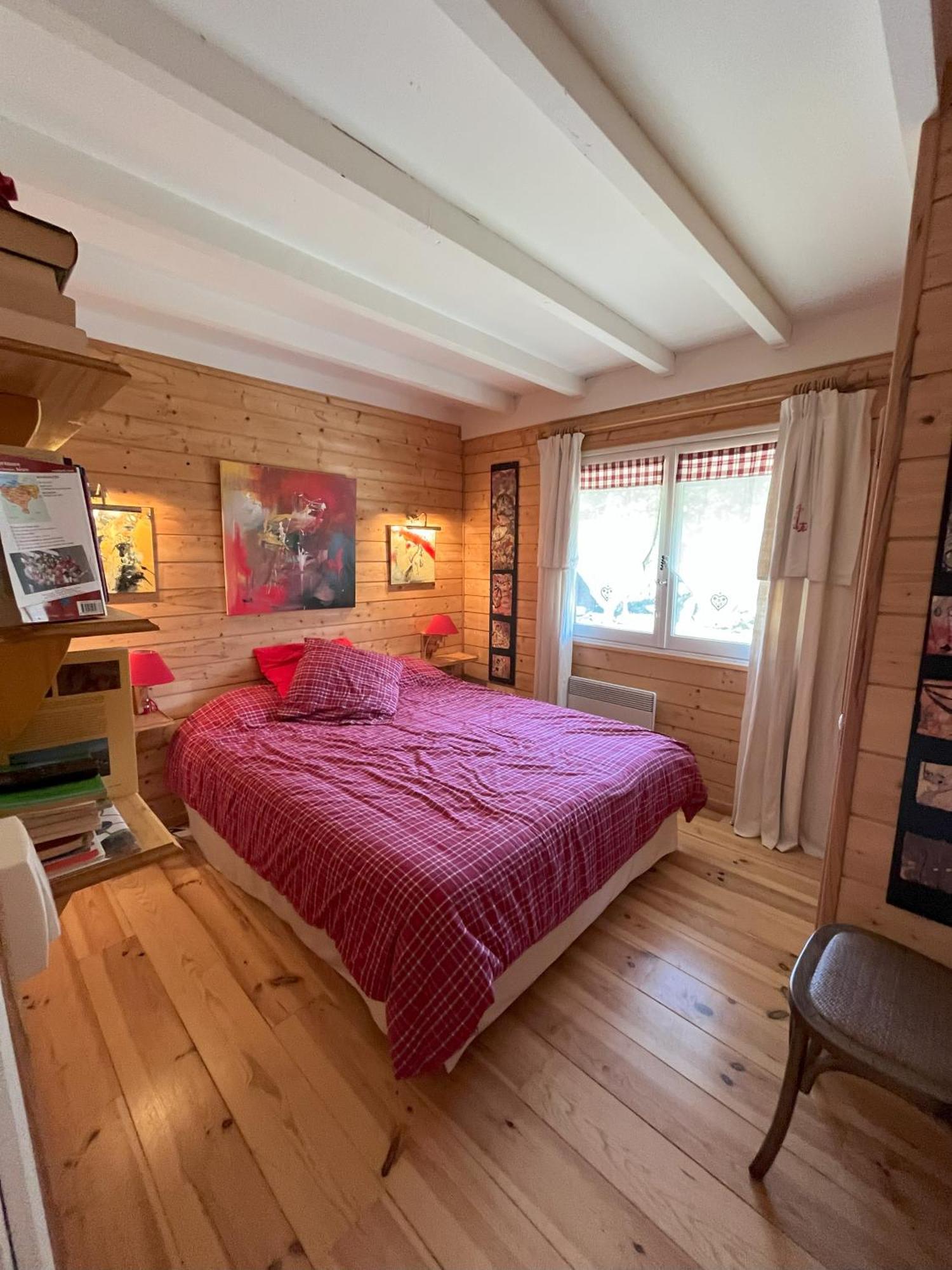 Chalet Des Myrtilles - Chalet Cosy Avec Vue Arette Extérieur photo
